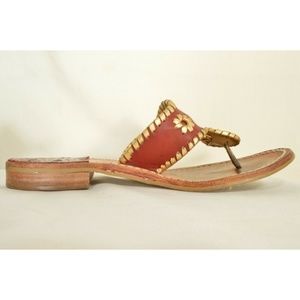 Jack Rogers Shoes - Jack Rogers sandals SZ 7 wine brown Palm beach Nav Jack Rogers Shoes - Jack Rogers sandals SZ 7 wine brown Palm beach Nav